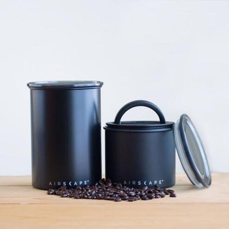 Classic Stainless Steel Vacuum Canister - Matte Black - Waha Lifestyle