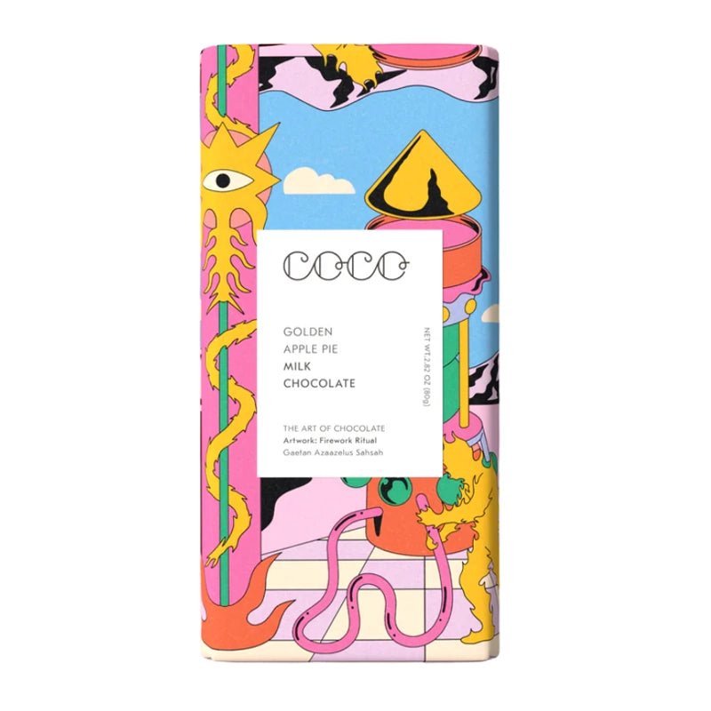 Golden Apple Pie Milk Chocolate Bar