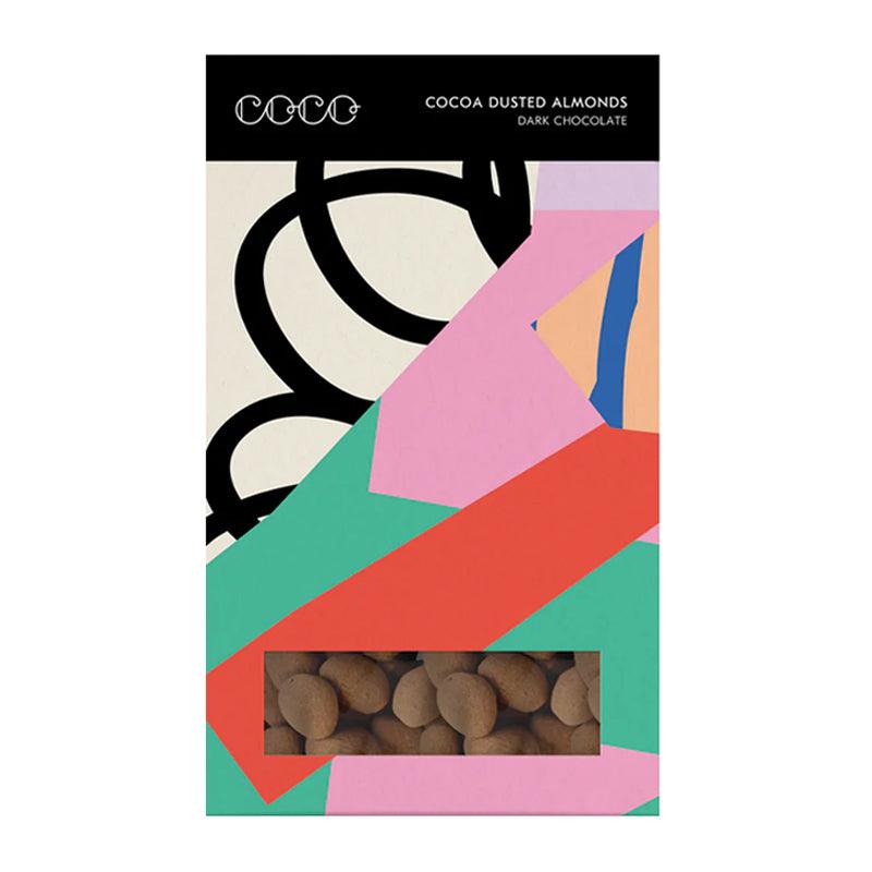 Cocoa Dusted Almonds Dark Chocolate - 130g - Waha Lifestyle