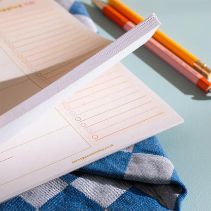 Colorful Meal Planner &amp; Shopping List - A5 - Waha Lifestyle