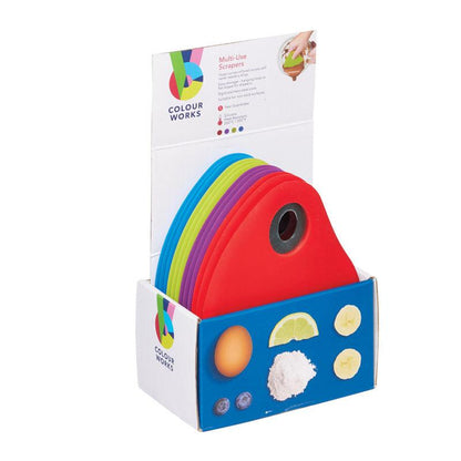 Colourworks Silicone Flexible Bowl Scraper - Waha Lifestyle