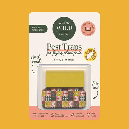 Compostable Sticky Traps For Flying Plant Pests - 20pcs - Waha Lifestyle