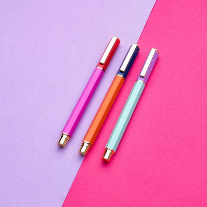 Contrast Hexagonal Ballpoint Pen - Waha Lifestyle