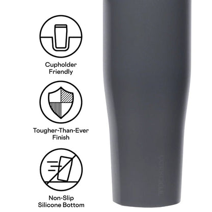 Go Cup XL Insulated Tumbler with Straw &amp; Handle – 887ml