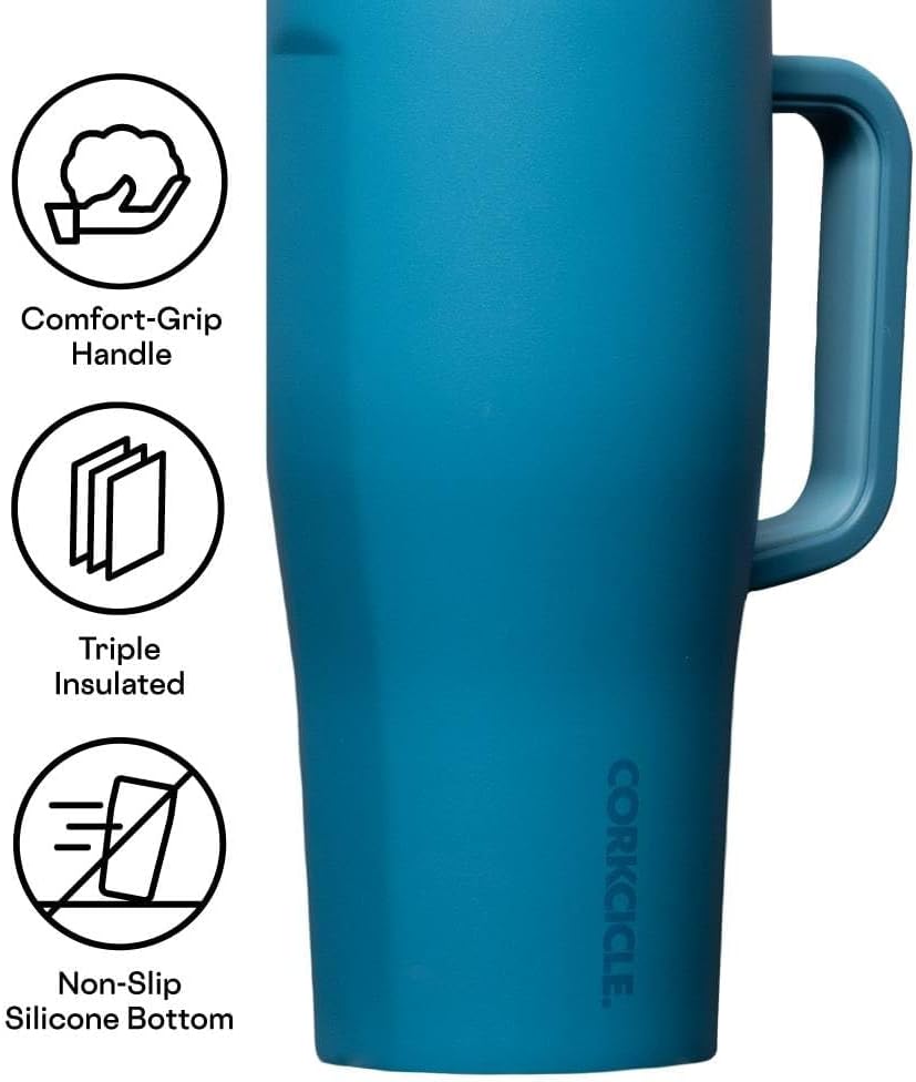 CORKCICLE Leakproof Cruiser Insulated Tumbler with Handle - 650ml in Kuwait - Waha Lifestyle