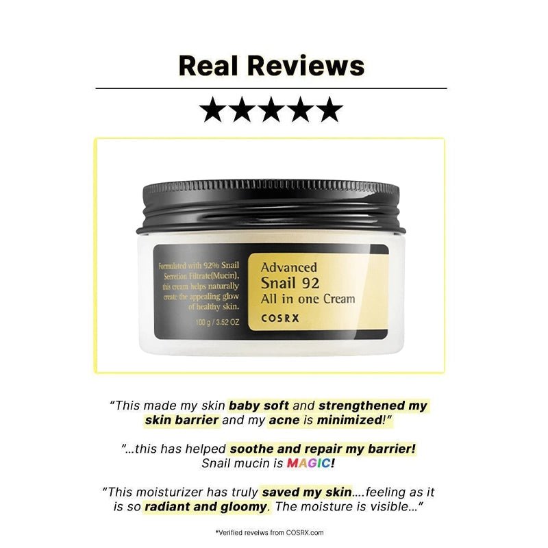 Advanced Snail 92 All in one Cream - 100g