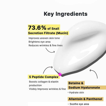 Advanced Snail Peptide Eye Cream - 25ml