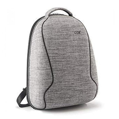 Cozi Style Poly City Slim Backpack - Light Grey - Waha Lifestyle