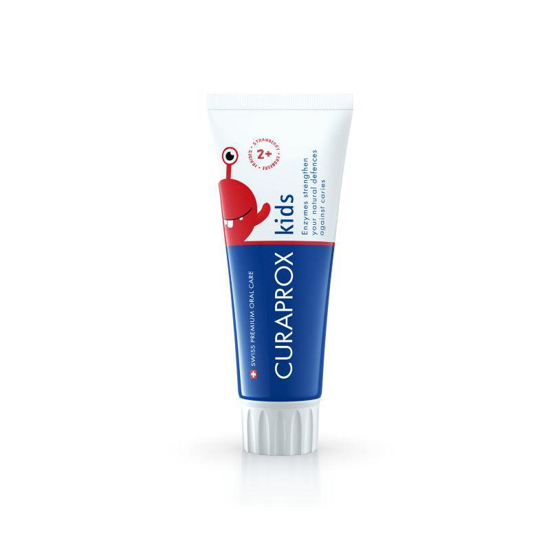 Curaprox Enzycal Kids Strawberry Toothpaste - 60ml - Waha Lifestyle