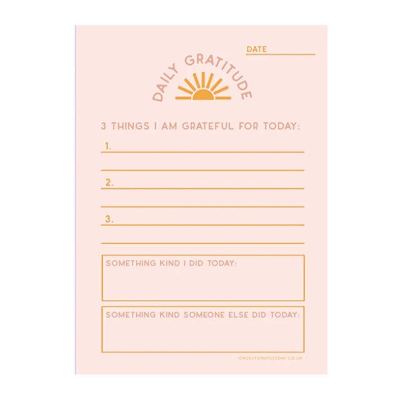 Daily Gratitude Pad - A6 - Waha Lifestyle