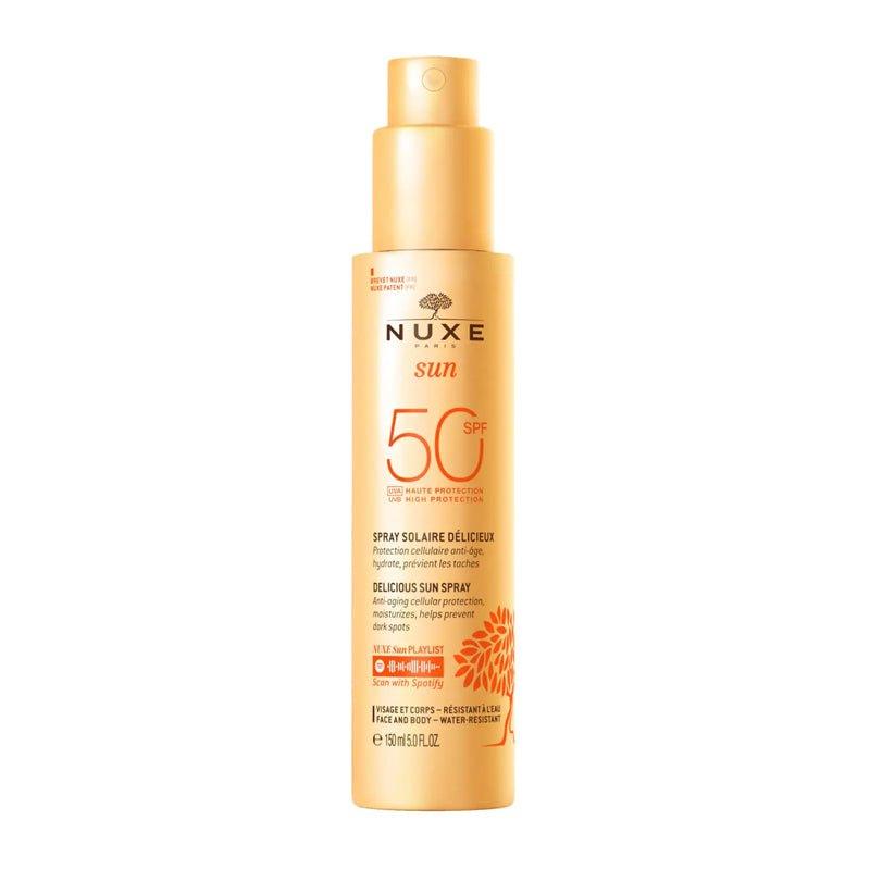 Delicious High Protection For Face &amp; Body Sun Spray with SPF50 - 150ml - Waha Lifestyle