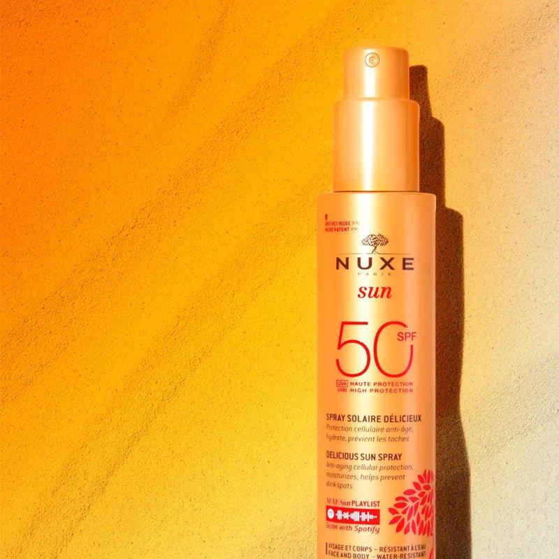 Delicious High Protection For Face &amp; Body Sun Spray with SPF50 - 150ml - Waha Lifestyle