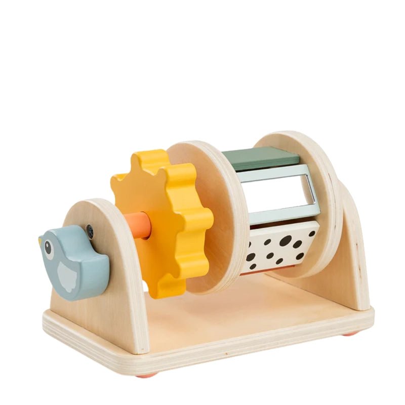 Baby Activity Spinner Toy for Tummy Time - Birdee Colour Mix