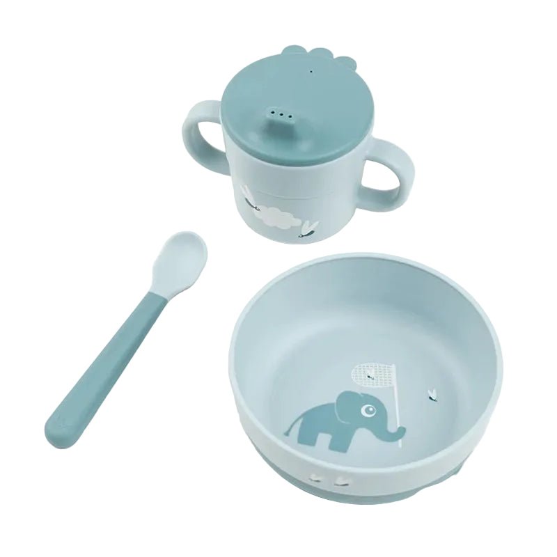Foodie First Meal Set for Babies &amp; Toddlers with Non-Slip Suction Base