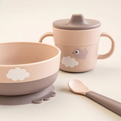 Foodie First Meal Set for Babies &amp; Toddlers with Non-Slip Suction Base