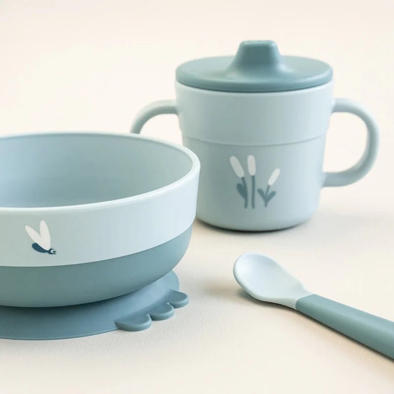 Foodie First Meal Set for Babies &amp; Toddlers with Non-Slip Suction Base