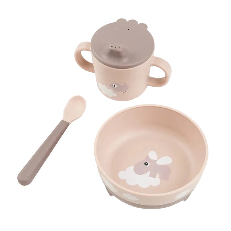 Foodie First Meal Set for Babies &amp; Toddlers with Non-Slip Suction Base