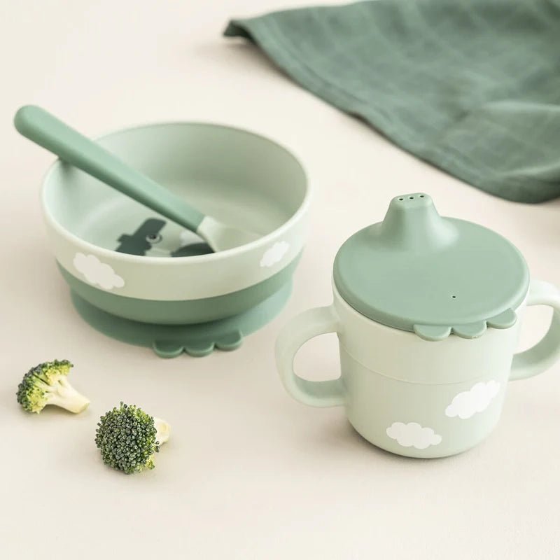 Foodie First Meal Set for Babies &amp; Toddlers with Non-Slip Suction Base