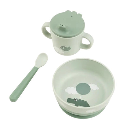Foodie First Meal Set for Babies &amp; Toddlers with Non-Slip Suction Base