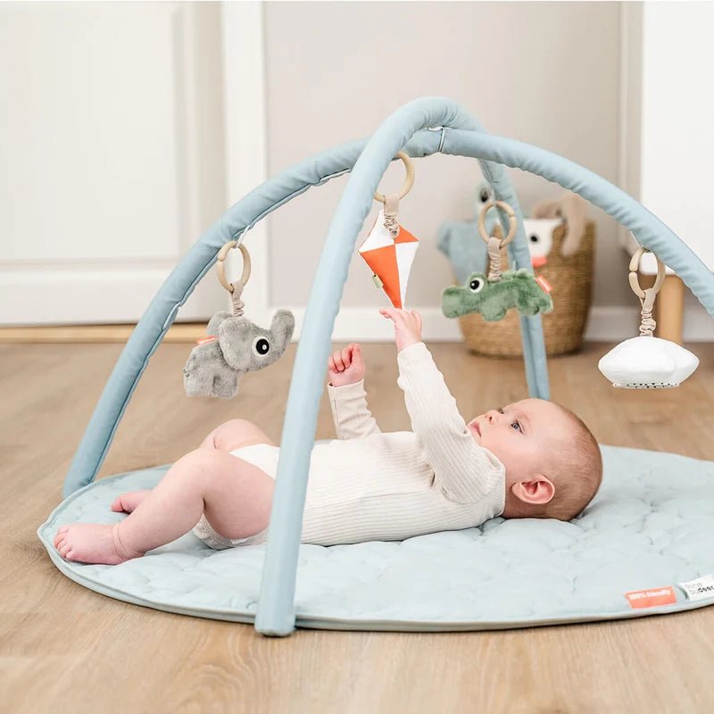 Playground Activity Play Mat with Arches - Blue