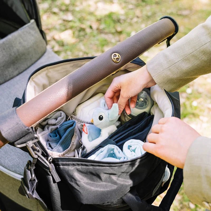 Quilted Water-Resistant Baby Changing Diaper Bag