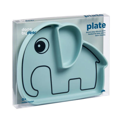 Silicone Non-Slip Stick &amp; Stay Feeding Plate for Babies