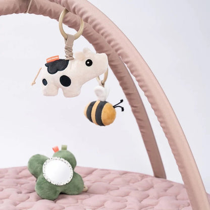 Tiny Farm Activity Play Mat with Arches - Powder