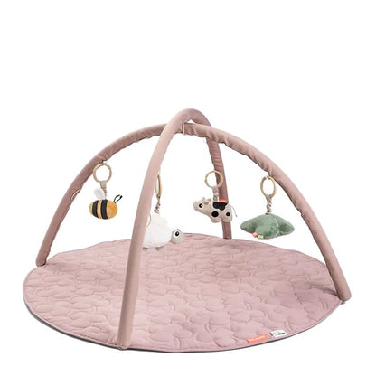 Tiny Farm Activity Play Mat with Arches - Powder