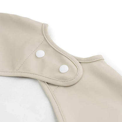 Waterproof Long Sleeved Baby Bib with  Elasticated Sleeves