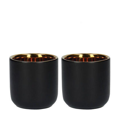 Double - Insulated Ceramic Espresso Coffee Mug Set - 2pcs - Waha Lifestyle