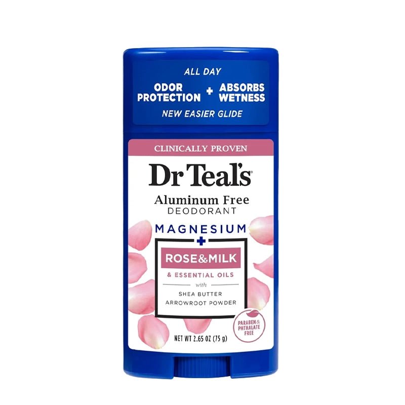 Aluminum Free Deodorant with Rose &amp; Milk - 75g