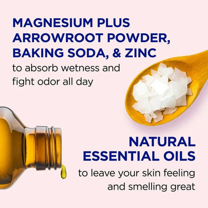 Aluminum Free Deodorant with Rose &amp; Milk - 75g