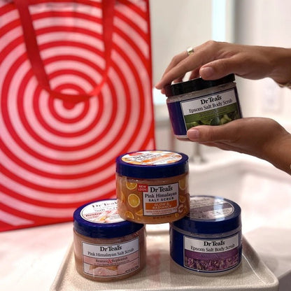 Glow and Radiance Pure Epsom Salt Scrub with Vitamin C - 454g