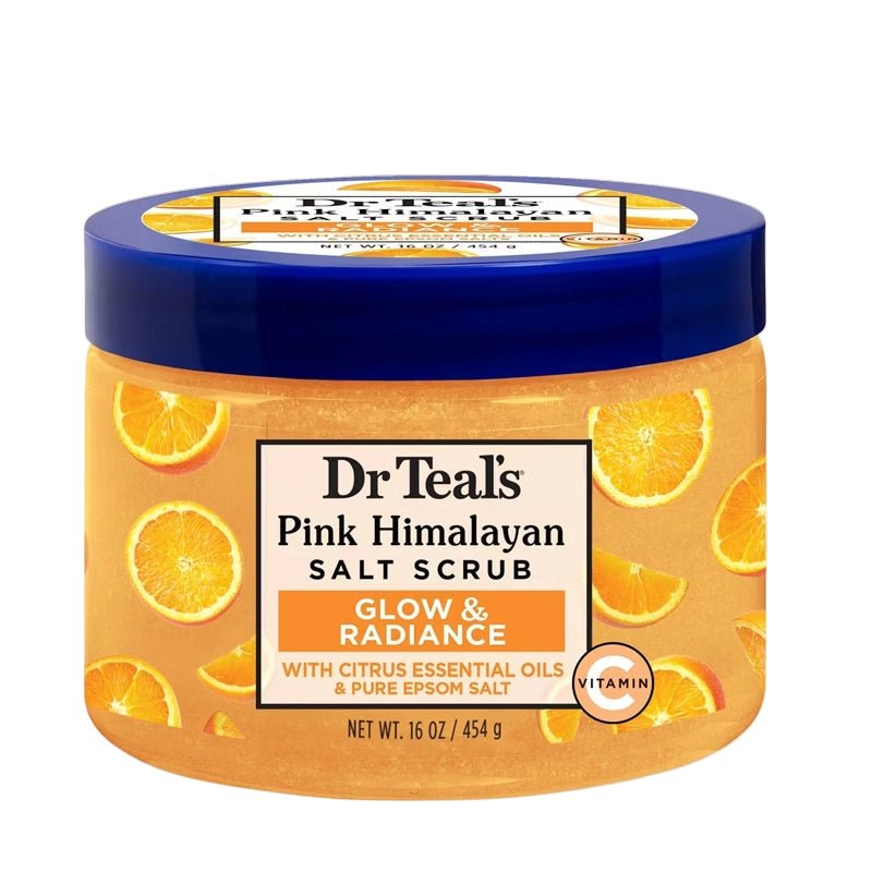 Glow and Radiance Pure Epsom Salt Scrub with Vitamin C - 454g