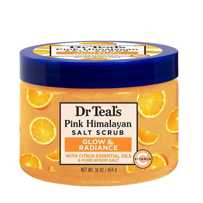 Glow and Radiance Pure Epsom Salt Scrub with Vitamin C - 454g