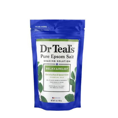 Pure Epsom Salt Eucalyptus &amp; Spearmint Soaking Solution