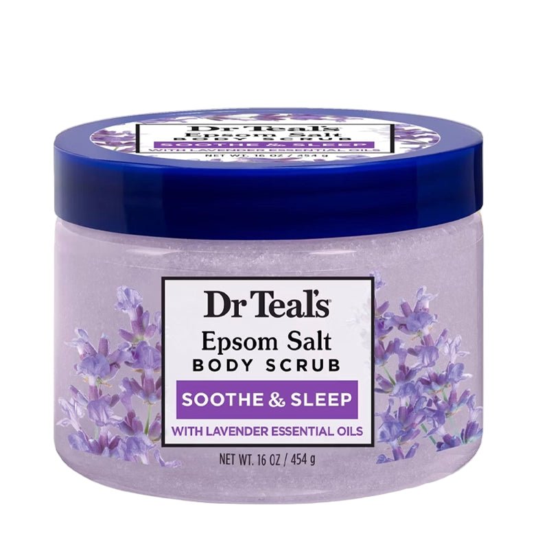 Soothe &amp; Sleep Epsom Salt Body Scrub with Lavender - 454g