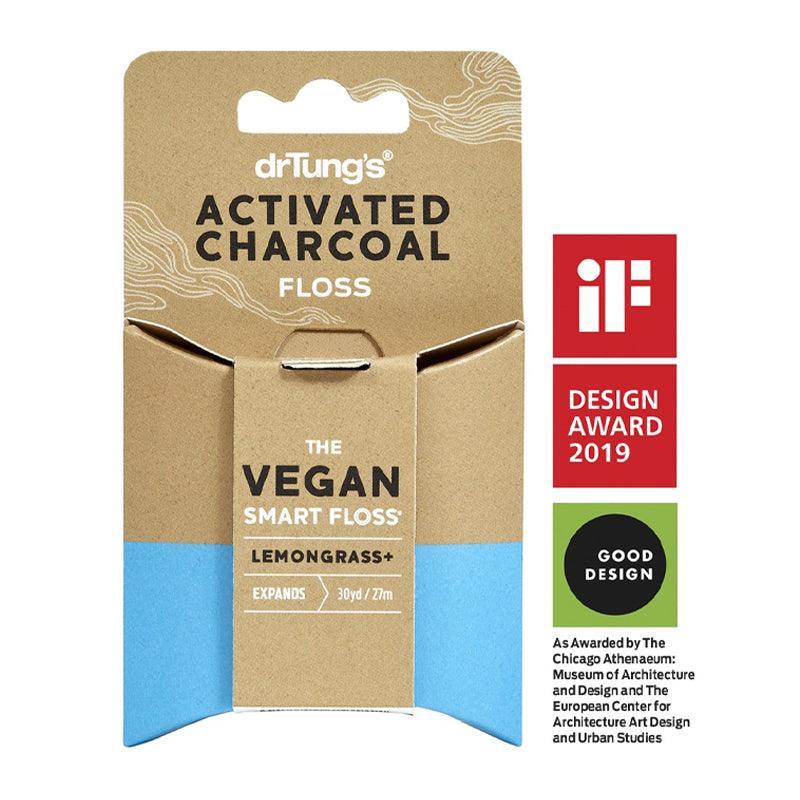 Dr.Tungs Vegan Charcoal Floss - 27m - Waha Lifestyle