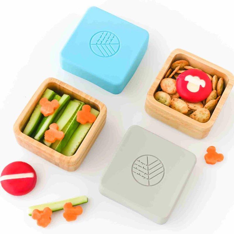 Eco Rascals Bamboo Snack Pots Set - 2pcs - Waha Lifestyle