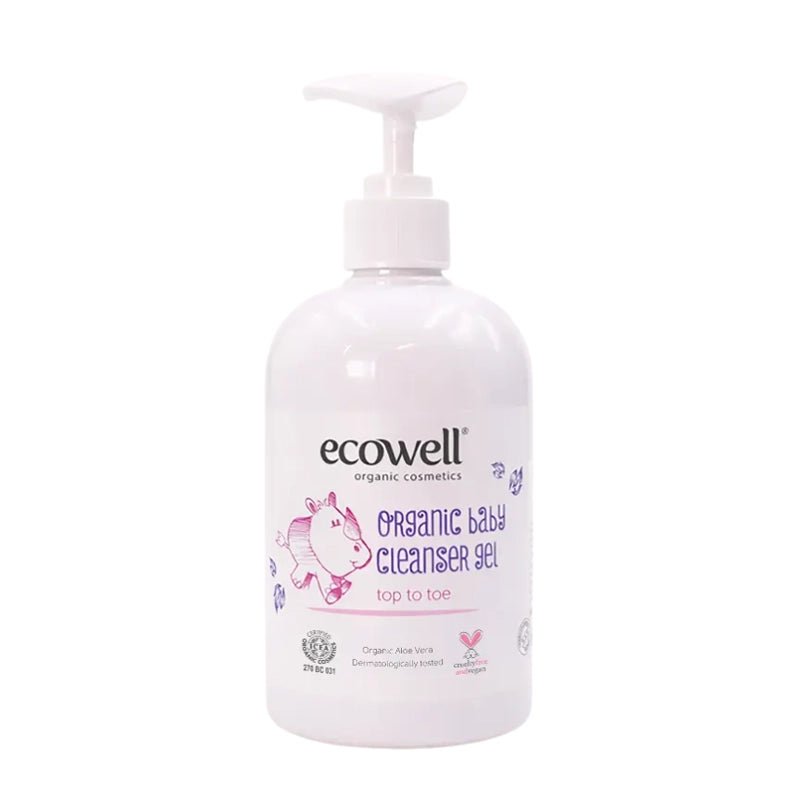 Organic Baby Gentle Top-to-Toe Cleanser Gel for Hair &amp; Body - 500ml