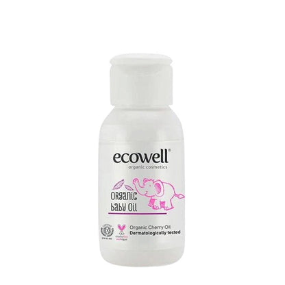 Organic Baby Massage Oil with Sesame &amp; Cherry Oil - 50ml