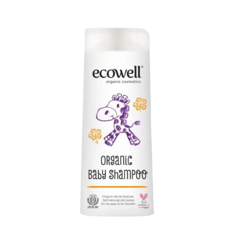 Organic Baby Shampoo with Tear-Free Gentle Formula (300ml)