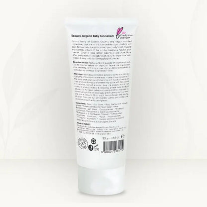 Organic Baby Sun Cream 50 SPF - 110g