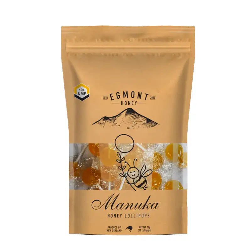 Natural Manuka Honey UMF 10+ Lollipops - 10pcs