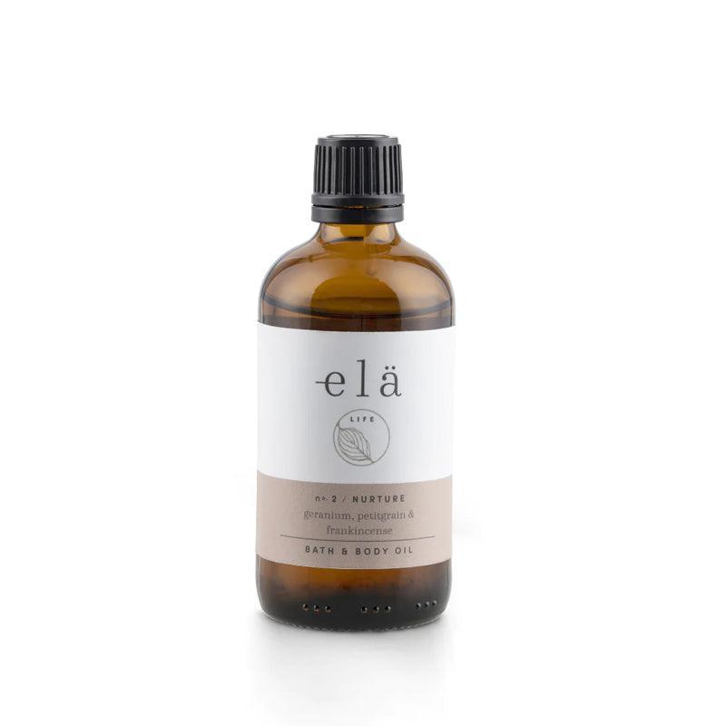 Ela Life Nurture No.2 Body &amp; Bath Oil - 100ml - Waha Lifestyle