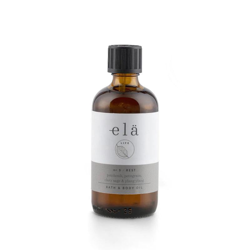 Ela Life Rest No.5 Bath &amp; Body Oil - 100ml - Waha Lifestyle