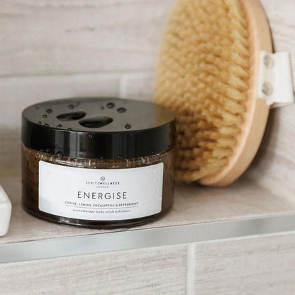 Energise Aromatherapy Exfoliating Body Scrub - 250g - Waha Lifestyle