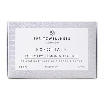 Exfoliate Rosemary, Lemon &amp; Tea Tree Body Soap - Waha Lifestyle