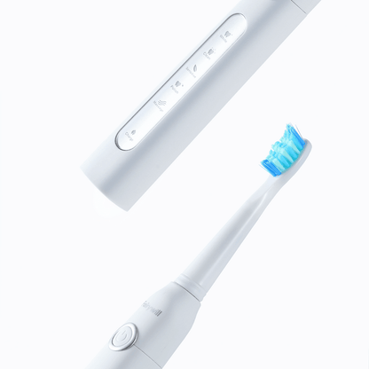 Fairywill D7 Electric Toothbrush With 4 Brush Heads - White - Waha Lifestyle