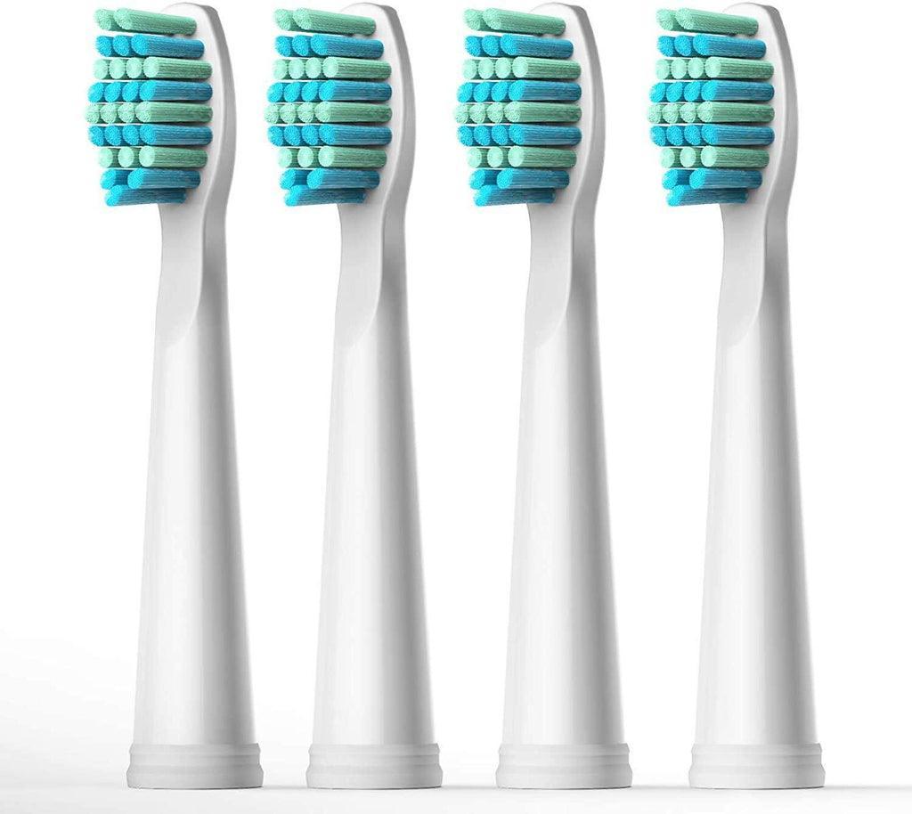 Fairywill D7 Electric Toothbrush With 4 Brush Heads - White - Waha Lifestyle